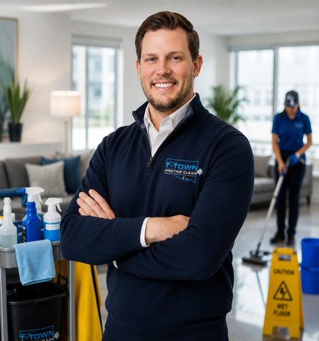 J.R. Hart, owner of T-Town Pristine Clean